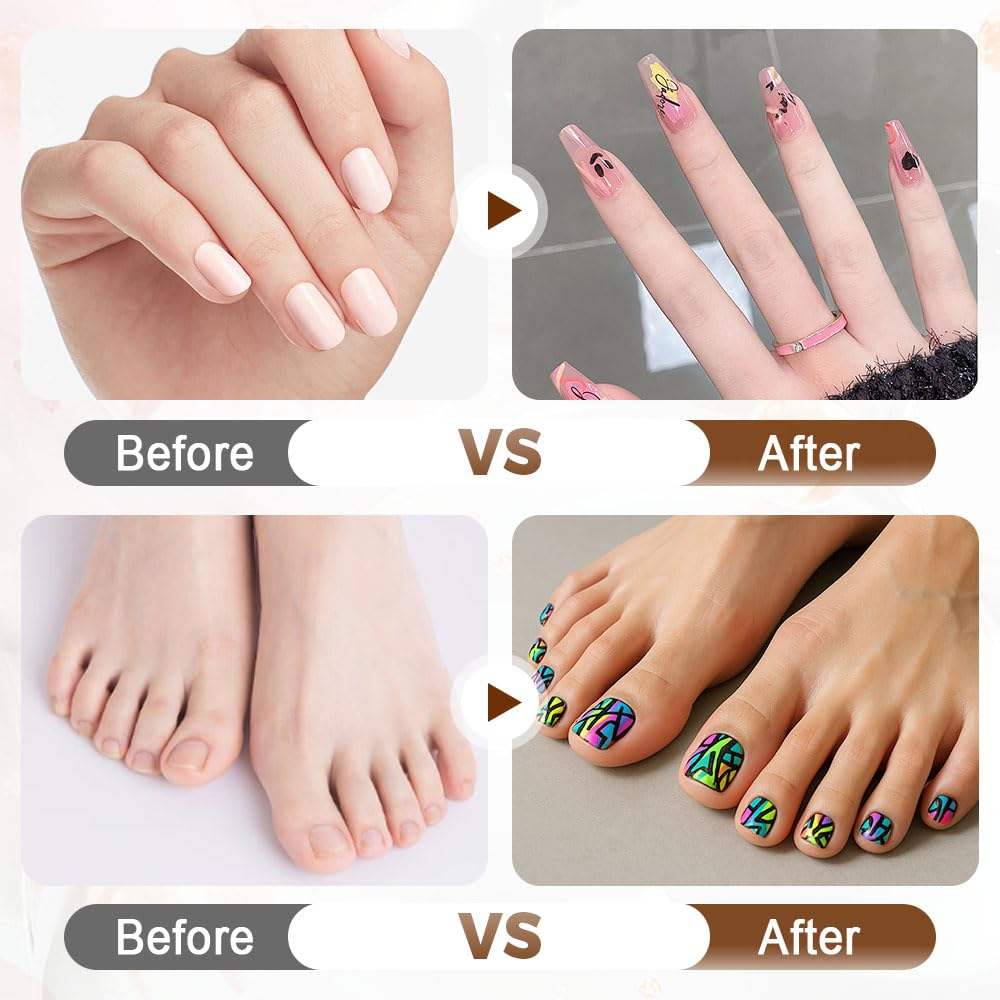 12 Colors Nail Art Pens Set – Fine Tip Nail Art Markers for Gel, Acrylic & Natural Nails | Quick-Dry Acrylic Polish Pens for Drawing, Dotting & DIY Nail Design for Beginners & Professionals - image 3